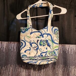 🟣Vera Bradley Patterned Tote Bag